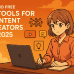 Free AI Tools for Content Creators in 2025